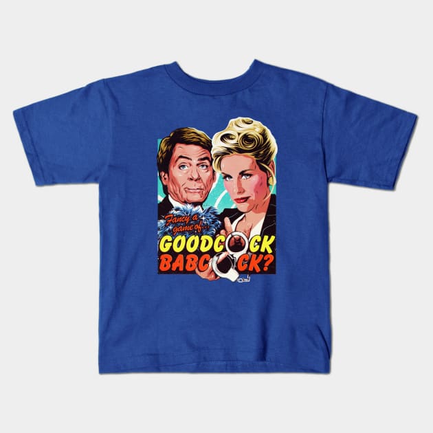 GOODCOCK BABCOCK Kids T-Shirt by nordacious